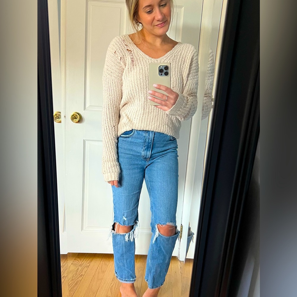 Knit sweater